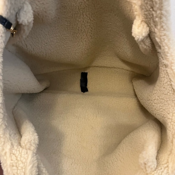 Stella McCartney black vegan and faux fur shoulder bag - Picture 4 of 13